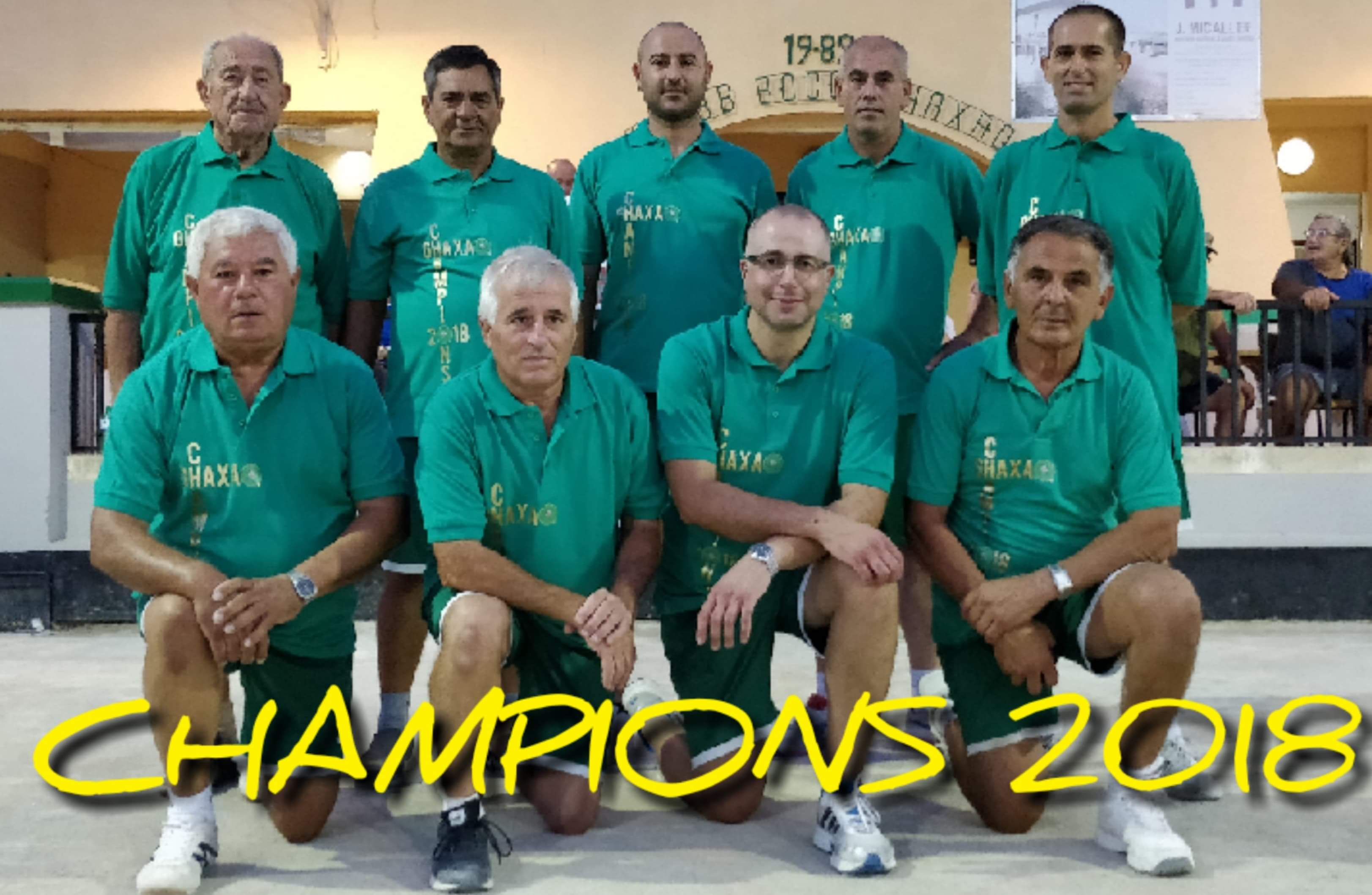 Ghaxaq Champions ta' l-Ewwel Divizjoni ghas-Sena 2018