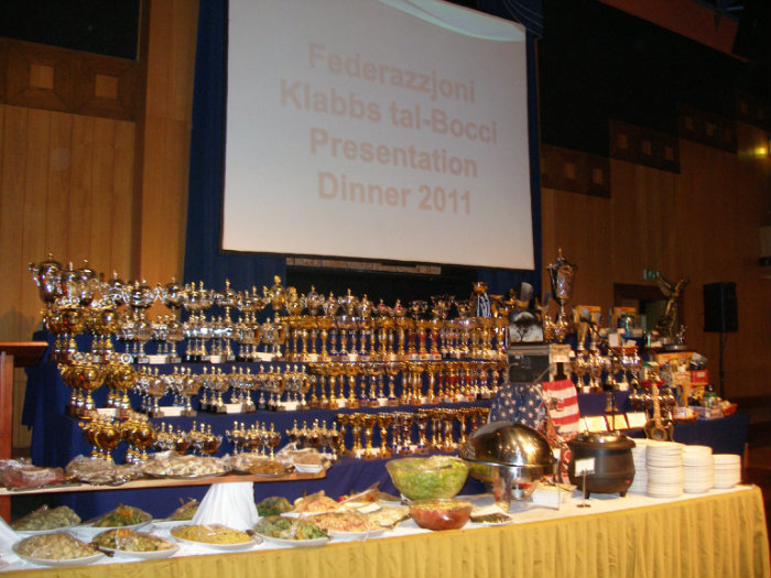 Presentation Dinner tal-Federazzjoni tal-Bocci fid-Dolmen Resort Hotel ghas-Sena 2011